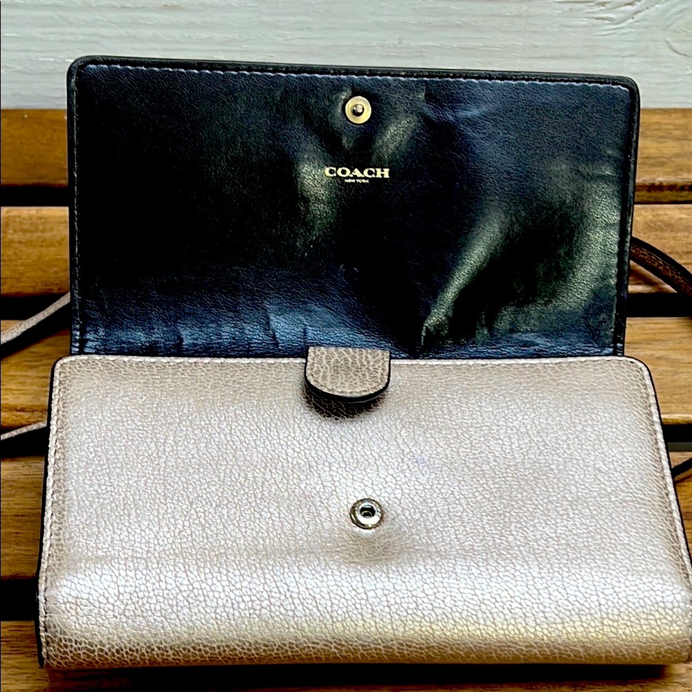 Coach Metallic Crossbody Bag